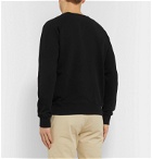 Holiday Boileau - Logo-Print Loopback Organic Cotton-Jersey Sweatshirt - Black