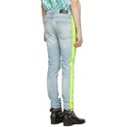 Amiri Indigo Broken Painter Track Jeans