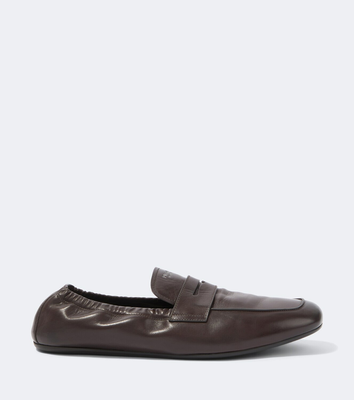 Prada Leather penny loafers
