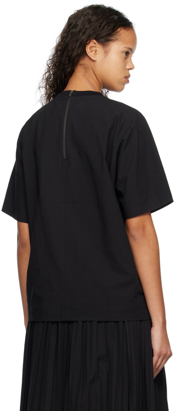 Subtle Le Nguyen Black Crewneck T-Shirt
