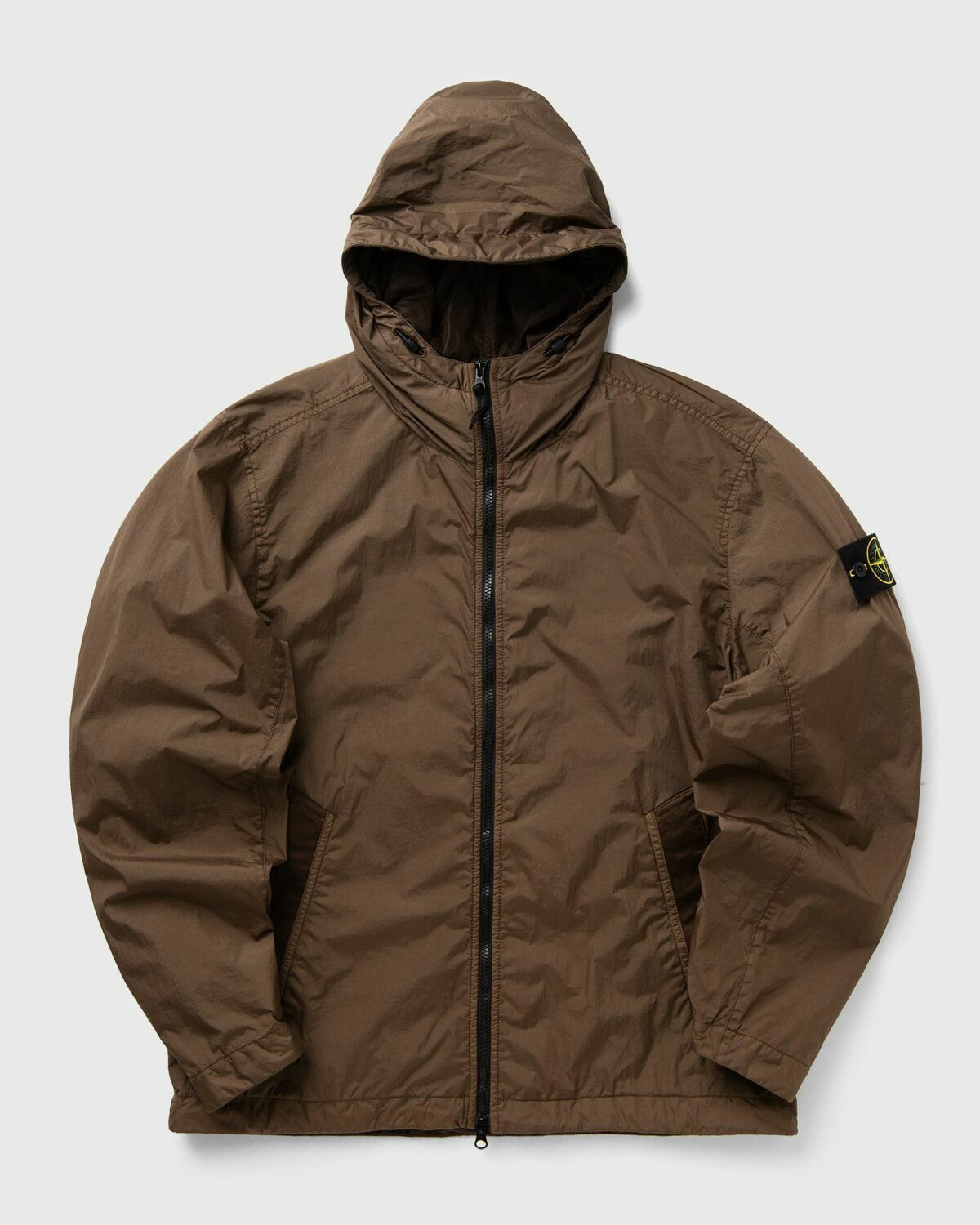 STONE  ブラウン ジャケット Stone Island JACKET Brown Mens Windbreaker Stone Island