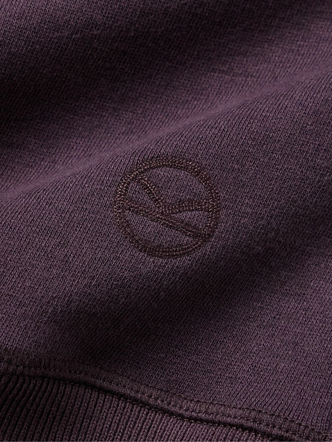 Kingsman - Cotton and Cashmere-Blend Jersey Sweatshirt - Purple