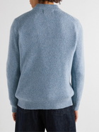 NN07 - Nick 6367 Merino Wool-Blend Rollneck Sweater - Blue