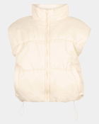 Steve Madden Adrianna Puffer Vest in White