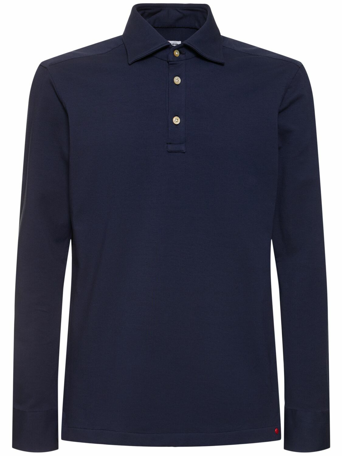 Tシャツ・カットソー Kiton SS25 'Positano' polo shirt (UMCPOSK06R491 300P) KITON Positano Cotton Blend Polo Kiton