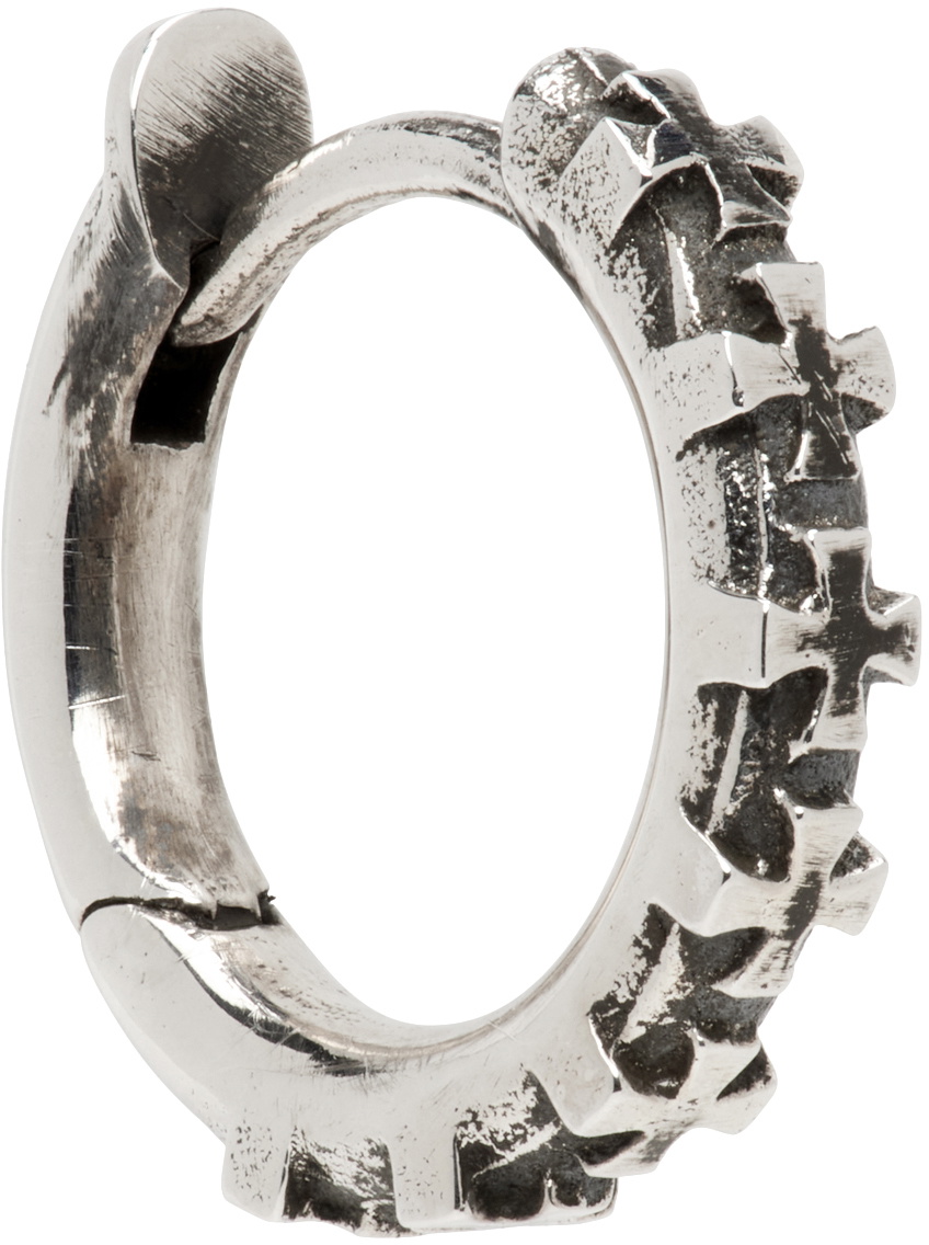 Enfants Riches Deprimes モノグラムシングルイヤリング ENFANTS RICHES DÉPRIMÉS | FANG EARRING