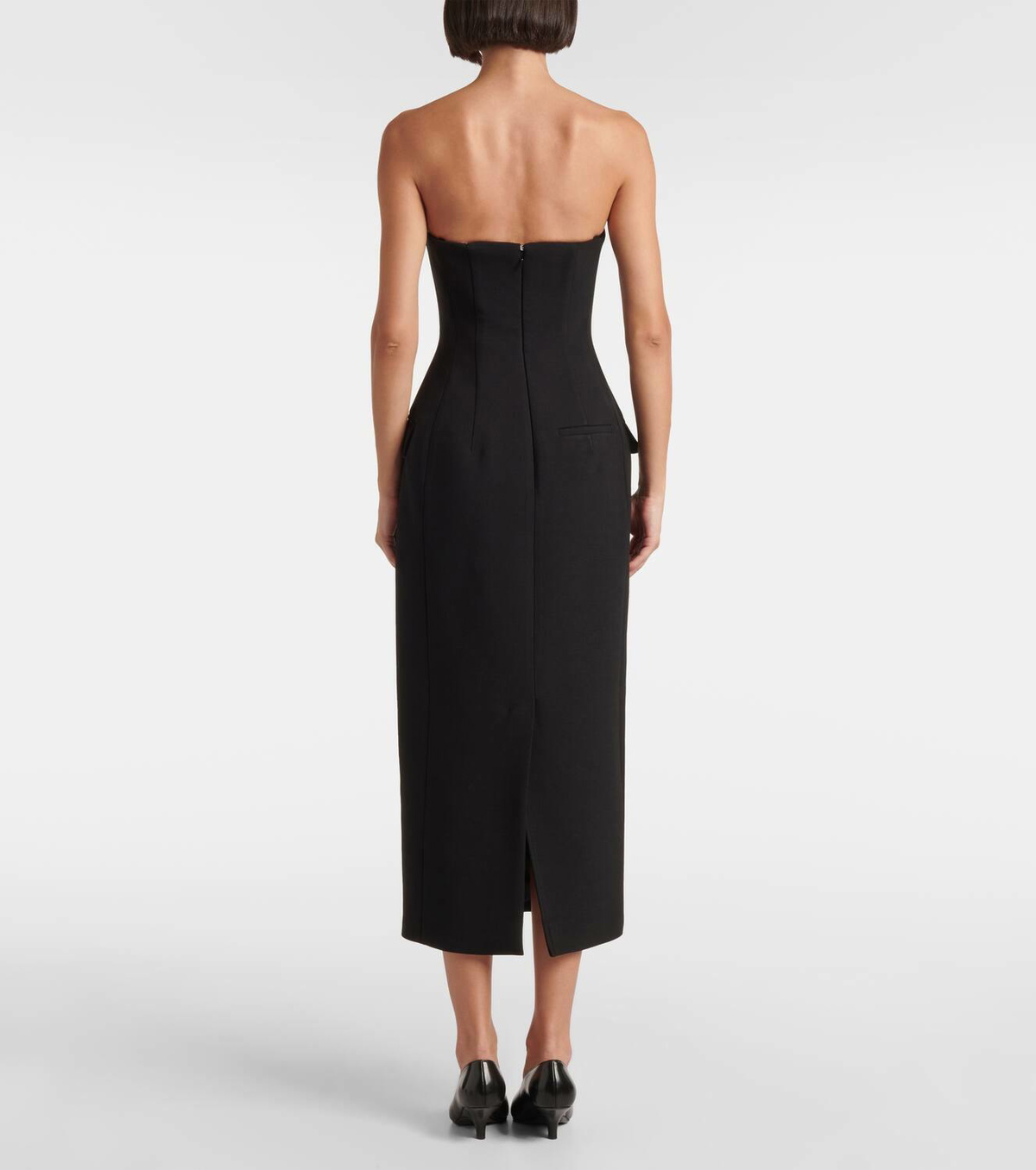 Sportmax Gabardine bustier dress Sportmax