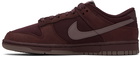 Nike Burgundy Dunk Low Retro Premium Sneakers