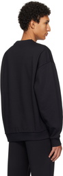 Hugo Black Oversize-Fit Sweatshirt