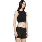 Ernest Leoty Black Seamless Sophie Crop Top