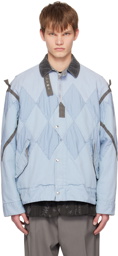 sacai Blue Quilted Jacket