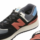 New Balance Men's U574LGTR Sneakers in Black