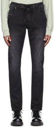 Diesel Black Krooley Jogg Jeans