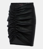 Stouls Mouna leather miniskirt