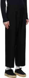 Second/Layer Black Saico Trousers