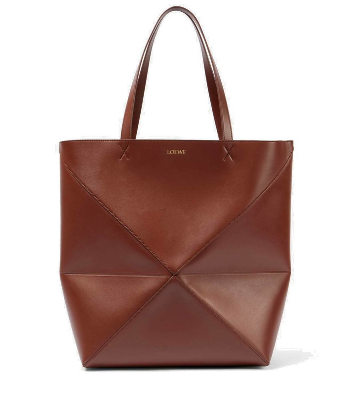 Photo: Loewe Puzzle Fold XL leather tote bag
