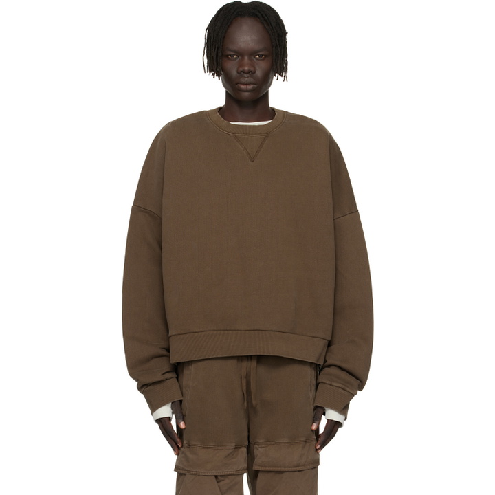 Photo: Entire Studios Brown Box Crew Sweatshirt