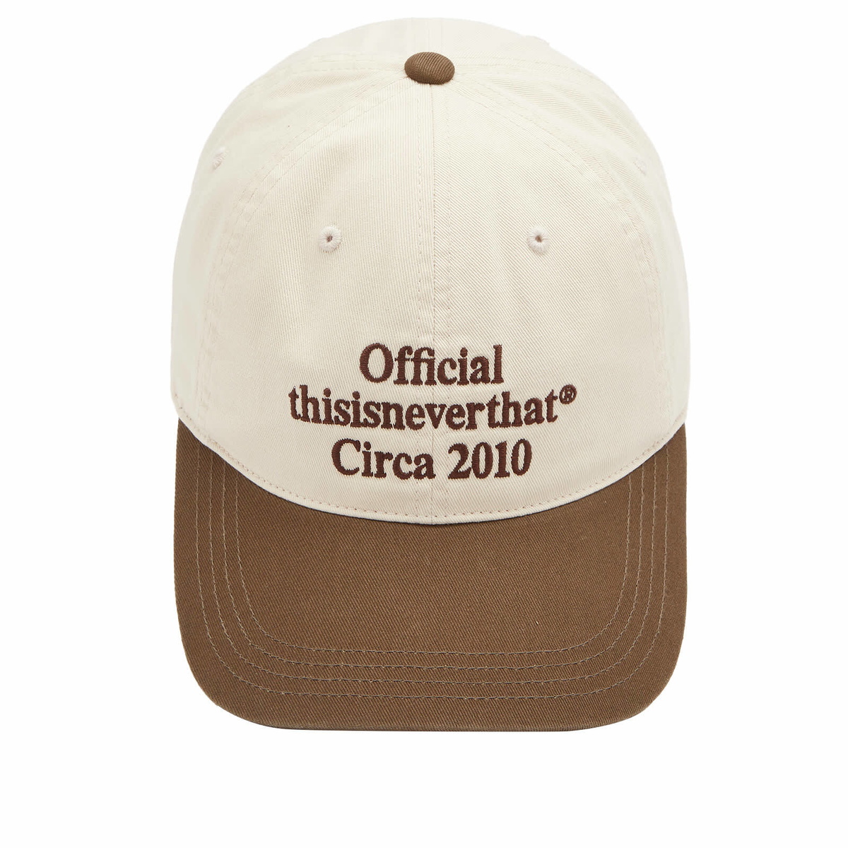 thisisneverthat® ブラウンキャップ 【公式通販】