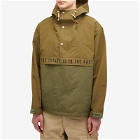 Human Made Men's Anorak Parka Jacket in Olive Drab