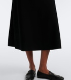 Max Mara Knitted A-line midi skirt