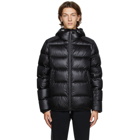 Moncler Grenoble Black Down Hintertux Puffer Jacket