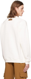 ZEGNA Off-White Essential Sweatshirt