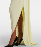 Stella McCartney Crêpe jersey bustier dress