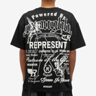 Represent Men's Monochrome Icons T-Shirt in Black