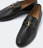 Valentino Garavani VLogo leather loafers
