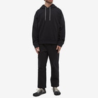 Jil Sander Men's Popover Hoody in Black