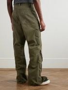 Satoshi Nakamoto - Enduro Straight-Leg Padded Distressed Jeans - Green