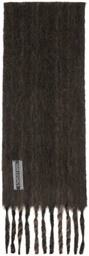 OUR LEGACY Brown Estate Scarf