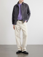 FULLCOUNT - Tent Cloth Distressed Denim Chore Jacket - Gray