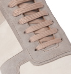 Mr P. - Colour-Block Suede Sneakers - Neutrals