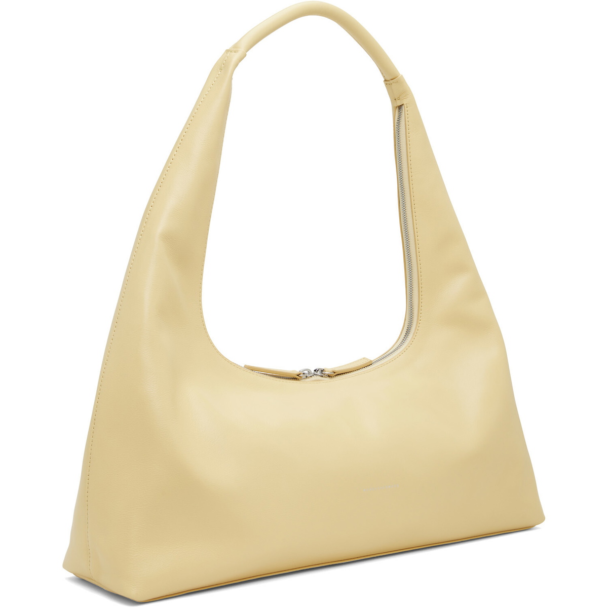 MARGESHERWOOD Yellow Leather Large Bag