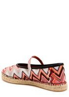 Missoni Lola Suede Espadrille Flats Multicoloured