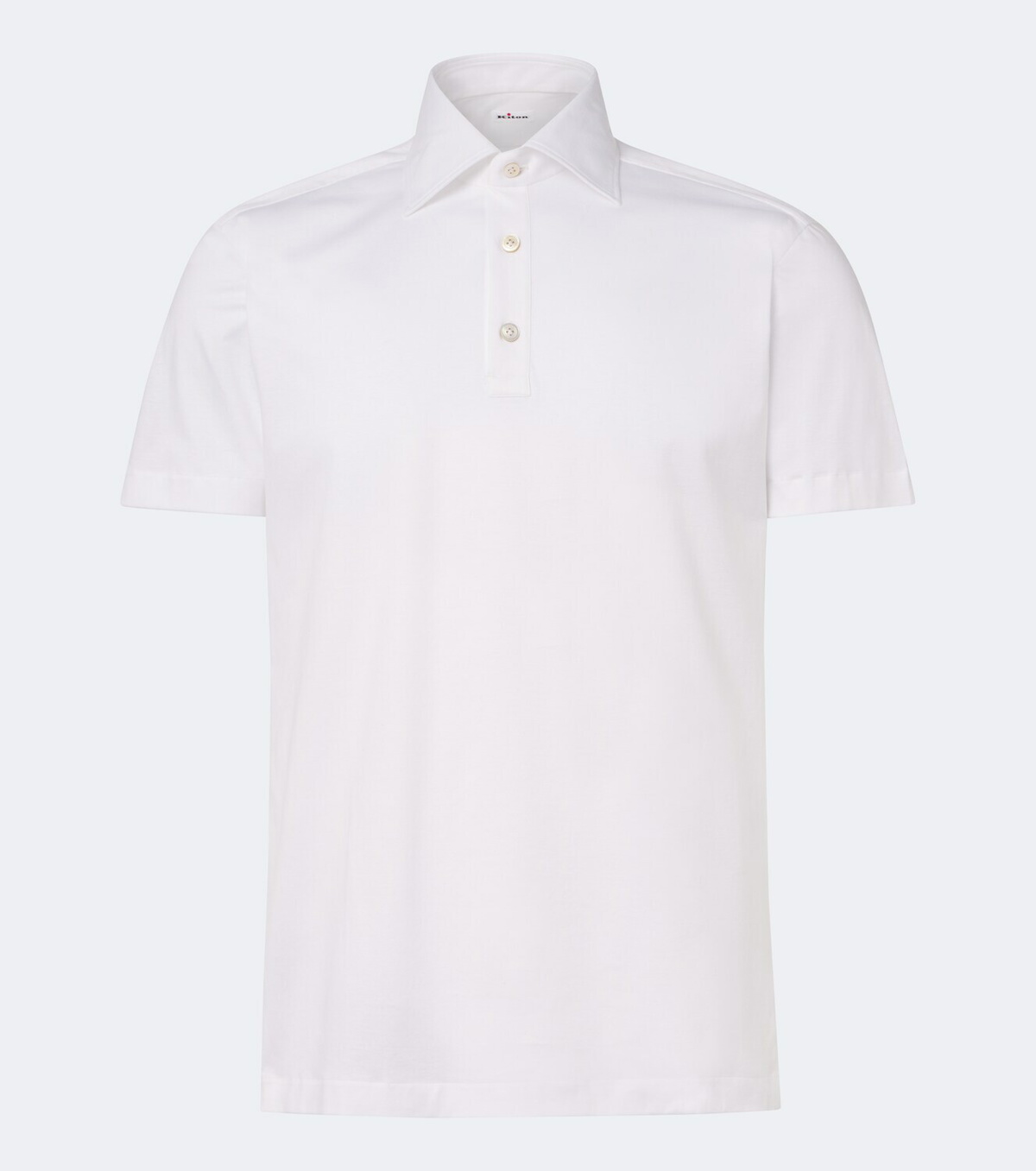 Kiton Cotton jersey polo shirt