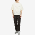 Taion Men's Military Half Sleeve T-Shirt in Off White