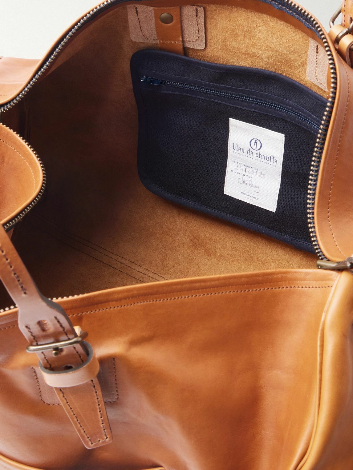 Bleu de Chauffe - Leather Weekend Bag