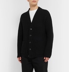 Club Monaco - Ribbed Wool Cardigan - Black