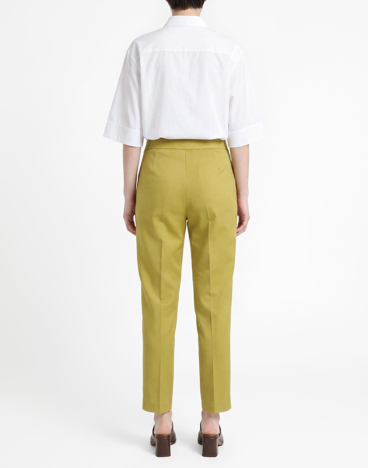 Erika Cavallini Womens Pants in Sage green