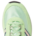 adidas Originals - Glenbuck SPZL Suede and Nylon Sneakers - Men - Green