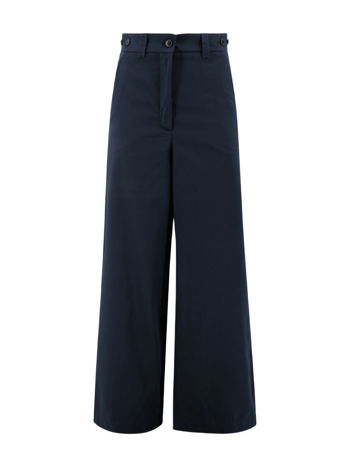 ★Weekend Max Mara★Zircone コットンリネンキャンバスパンツ Cotton and linen canvas trousers, ivory | Weekend Max Mara