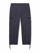 Pop Trading Company - Paul Smith Straight-Leg Logo-Embroidered Shell Cargo Trousers - Blue