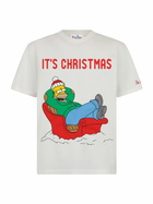 MC2 Saint Barth Winter Cotton T-shirt Arnott With Homer Relax Print | The Simpson Special Edition