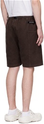 Gramicci Brown Micro Plaid Shorts