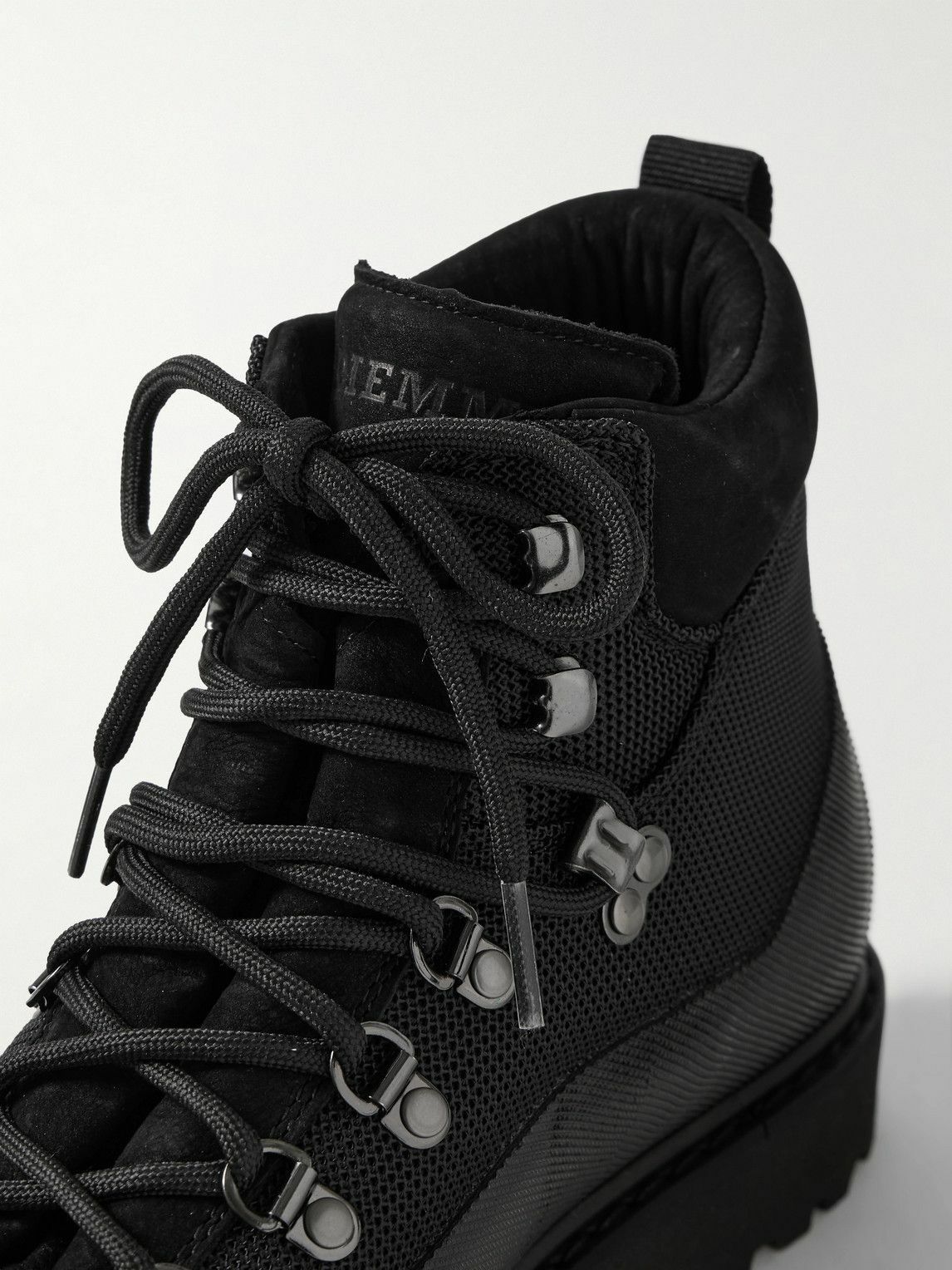 Diemme - Roccia Vet Sport Suede and Rubber-Trimmed Tech-Shell Hiking Boots - Black