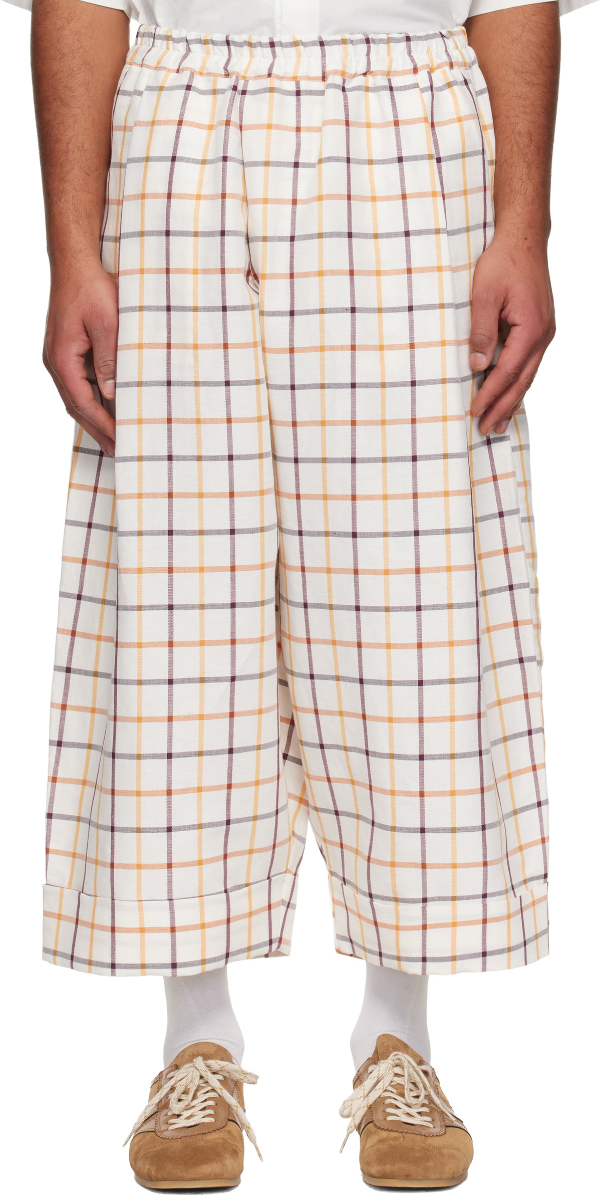 Toogood Khaki 'The Acrobat' Trousers Toogood