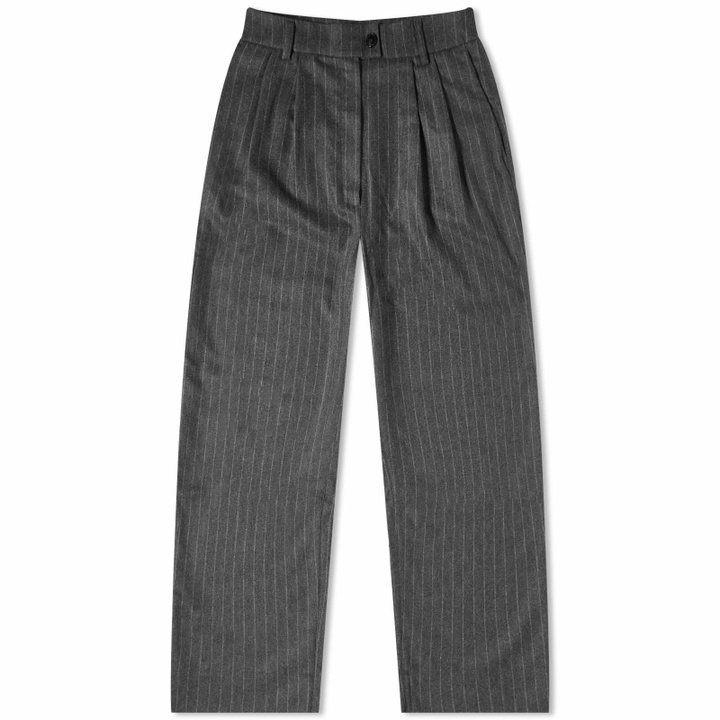Photo: A Kind of Guise Women's Tazlina Trousers in Feather Pinstripe