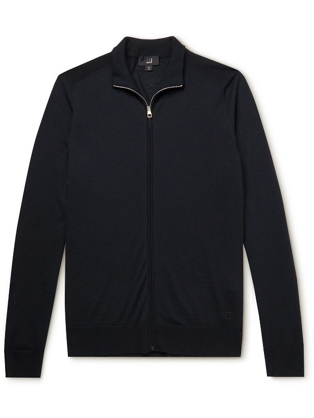 Photo: Dunhill - Cashmere Zip-Up Cardigan - Unknown